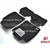 Текстильные 3D коврики Euromat3D Lux в салон для Nissan Tiida (2007-2014) № EM3D-003719 Текстильные 3D коврики Euromat3D Lux в салон для Nissan Tiida (2007-2014) № EM3D-003719