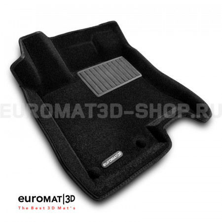 Текстильные 3D коврики Euromat3D Business в салон для Nissan Qashqai (2007-2013) № EMC3D-003714 Текстильные 3D коврики Euromat3D Business в салон для Nissan Qashqai (2007-2013) № EMC3D-003714