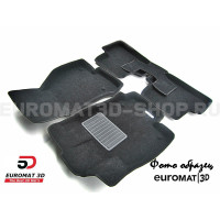 Текстильные 3D коврики Euromat3D Business в салон для Volvo S 40 (2007-2012) № EMC3D-005501 Текстильные 3D коврики Euromat3D Business в салон для Volvo S 40 (2007-2012) № EMC3D-005501