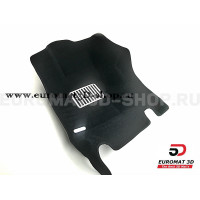 Текстильные 5D коврики с высоким бортом Euromat3D в салон для Land Rover Range Rover Sport L494 (2014-2021) № EM5D-003109