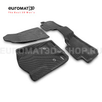 3D коврики Euromat3D EVA в салон для Chevrolet Tahoe (2015-2021) № EM3DEVA-001306