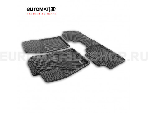 3D коврики Euromat3D EVA в салон для TANK 400 (2023-) № EM3DEVA-004913