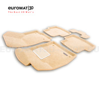 Текстильные 3D коврики Euromat3D Lux в салон для Skoda Karoq (2020-) № EM3D-004501T Бежевые Текстильные 3D коврики Euromat3D Lux в салон для Skoda Karoq (2020-) № EM3D-004501T Бежевые